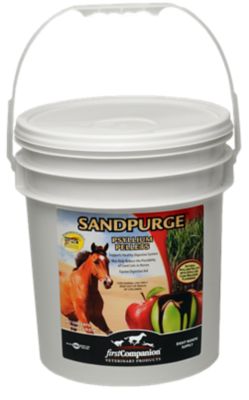 First Companion Sandpurge Psyllium Healthy Digestion Horse Pellets, 20 lb.