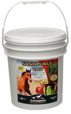 First Companion Sandpurge Psyllium Healthy Digestion Pelleted Horse Supplement, 20 lb.