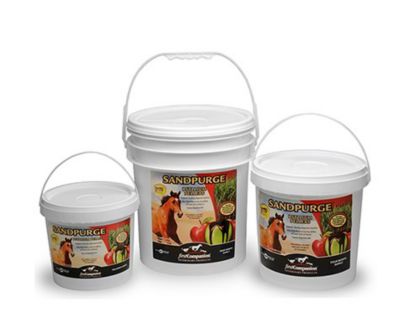 Image showing  Sandpurge Psyllium Healthy Digestion Pelleted Horse Supplement, 20 lb.