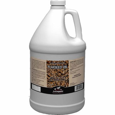 First Companion Flaxseed Oil Blend Horse Supplement, 1 gal.