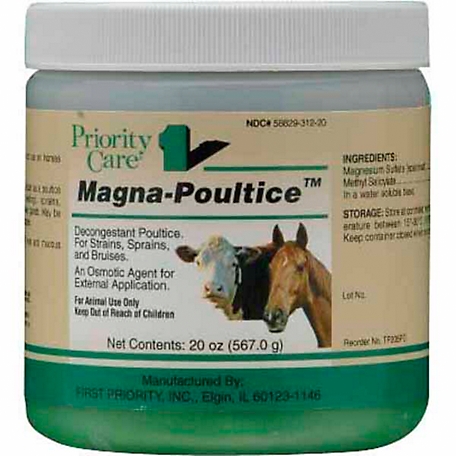 Priority Care 1 First Priority Magna Livestock Poultice Paste, 20 oz.