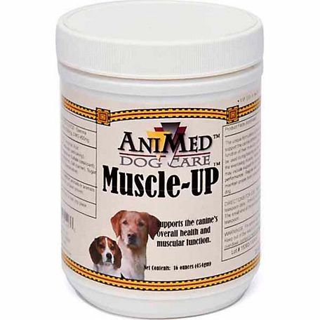 AniMed Muscle-Up Dog Supplement Powder, 16 oz.