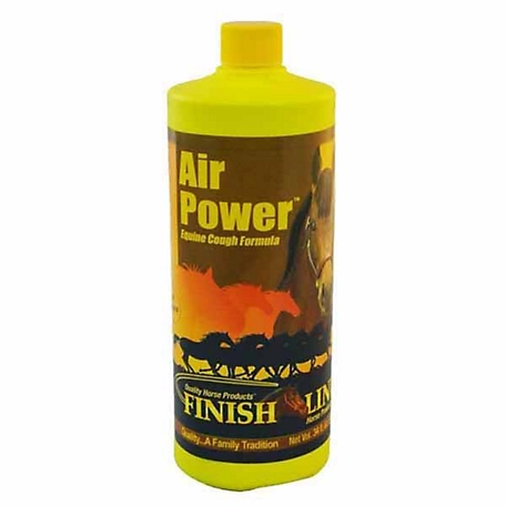 Finish Line Air Power Natural Equine Cough Syrup, 34 oz.