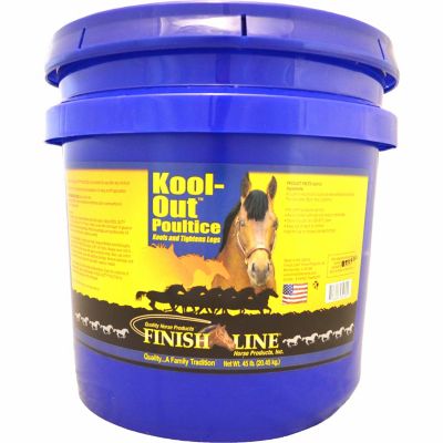 Finish Line Kool Out Non-Medicated Horse Poultice, 45 lb.