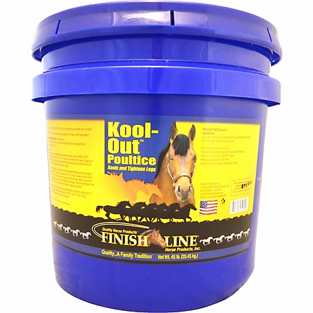 Finish Line Kool Out Non-Medicated Horse Poultice, 45 lb.