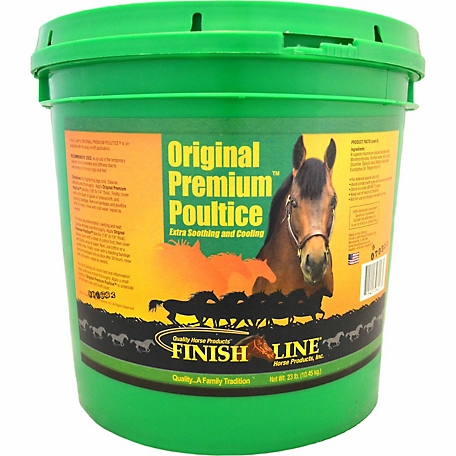 Finish Line Original Premium Medicated Horse Poultice, 23 lb.