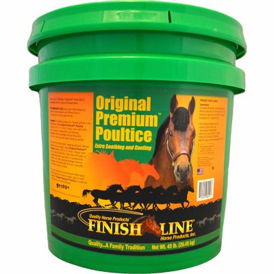 Finish Line Original Premium Medicated Horse Poultice, 45 lb.