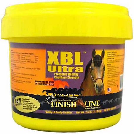 Finish Line XBL Ultra Powder Circulatory Equine Supplement, 2-5/8 lb.