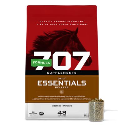 Formula 707 Daily Essentials Pelleted Horse Supplement, 6 lb.