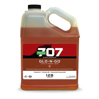 Image showing  Glo-N-Go Liquid Fat Horse Supplement, 1 gal.