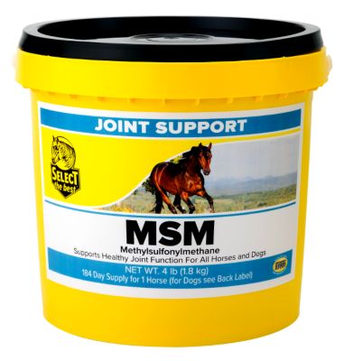 Select The Best Richdel MSM Anti-Inflammatory Horse Supplement, 4 lb.