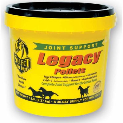 Select The Best Legacy Pellets Senior Horse Joint Supplement, 5 lb.