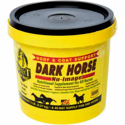 Select The Best Dark Horse Supplement for Nu Image Hoof and Coat Support, 5 lb.