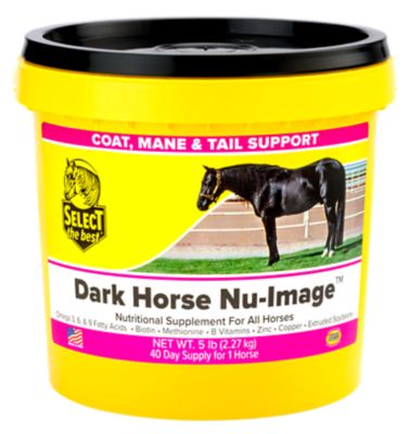 Image showing  Dark Horse Nu Image Hoof and Coat Support Supplement, 5 lb.