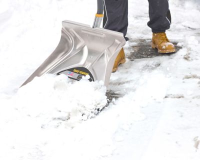 Image showing  20 in. Aluminum Combo Blade Snow Shovel