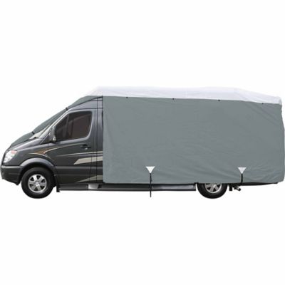 Image showing 1 th Classic Accessories Class B PolyPRO3 RV Cover, Grey/Snow White, 26 in. x 96 in. x 276 in.