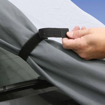 Image showing 2 th Classic Accessories Class B PolyPRO3 RV Cover, Grey/Snow White, 26 in. x 96 in. x 276 in.