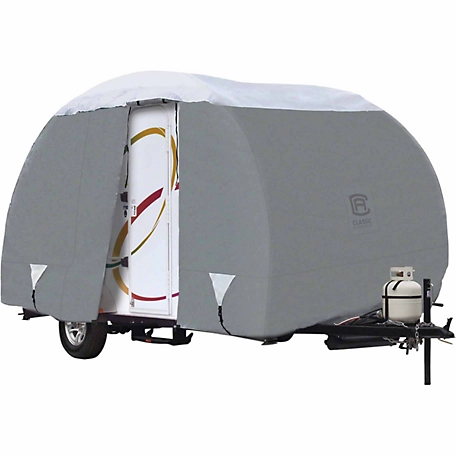 Classic Accessories PolyPRO3 R-Pod Travel Trailer RV Cover, Fits R-Pod Trailers Up to 20 ft. L, 80-200-161001-00