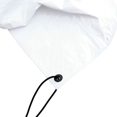 Image showing  OverDrive RV Dual Axle Wheel Cover, Snow White, Up to 27 in. Diameter, 8 in. W