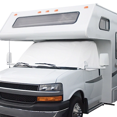 Classic Accessories 12 in. x 52 in. Overdrive RV Windshield Cover, Snow White