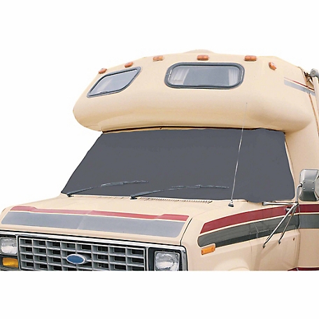 Classic Accessories Overdrive RV Windshield Cover, Grey, 39-3/4 in. x 74-3/4 in., 80-076-161001-00