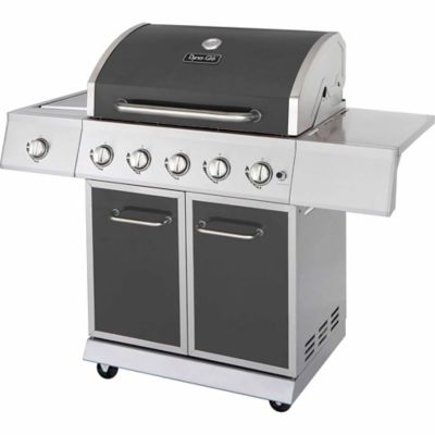 Dyna-Glo Propane Gas 5-Burner Grill with Side Burner