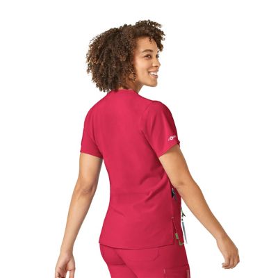 Image showing  Force Cross-Flex V-Neck Scrub Top