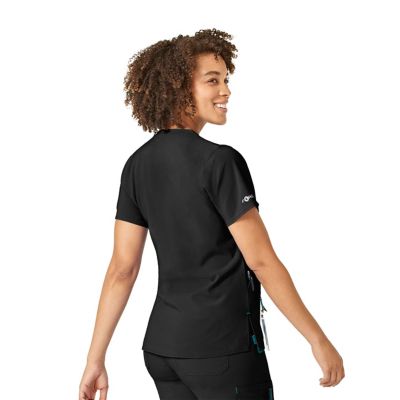 Image showing  Force Cross-Flex V-Neck Scrub Top