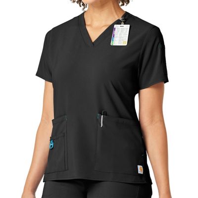 Image showing  Force Cross-Flex V-Neck Scrub Top
