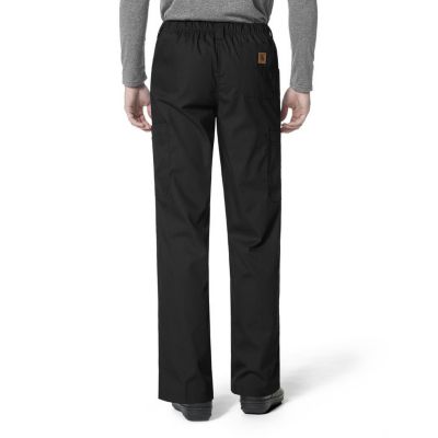 Image showing  Men's Classic Fit Mid-Rise Ripstop Scrubs Multi Cargo Pants