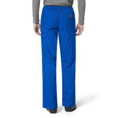 Image showing  Men's Classic Fit Mid-Rise Ripstop Scrubs Multi Cargo Pants
