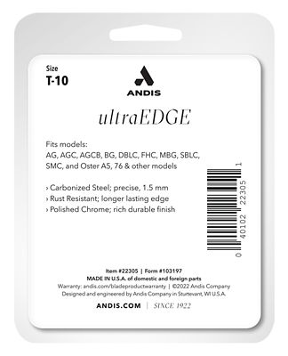 Image showing  T-10 UltraEdge Detachable Clipper Blade