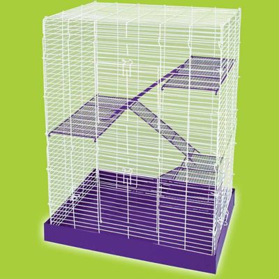 Ware Manufacturing Chew Proof 4-Story Hamster Cage, 12.75 in. x 17 in.