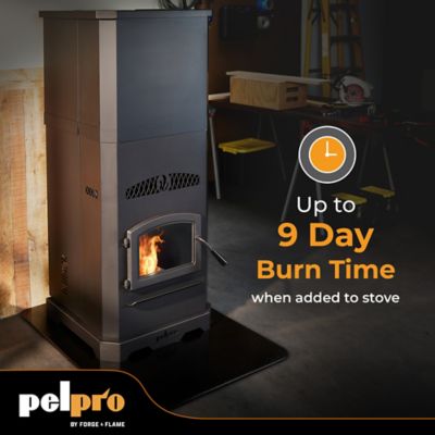 Image showing  Hopper Extension for PelPro PP130 Pellet Stove, 200 lb. Capacity