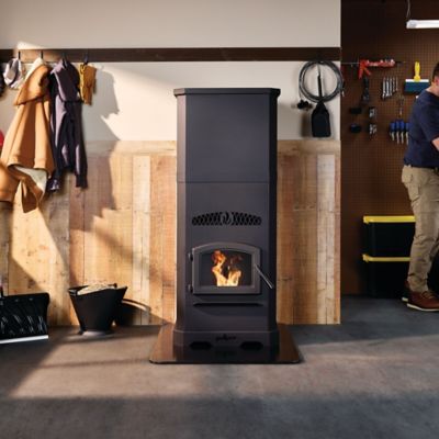 Image showing 6 th Forge & Flame Hopper Extension for PelPro PP130 Pellet Stove, 200 lb. Capacity