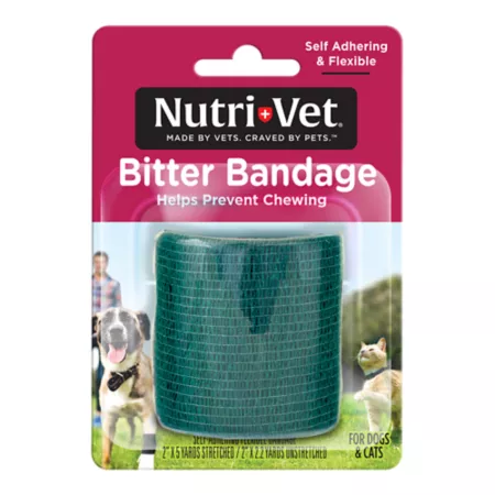 Nutri-Vet Self-Adhesive Dog Bitter Dressing 2 in. Pet First Aid