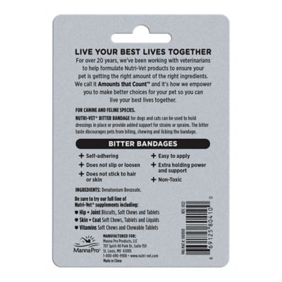 Image showing  Self-Adhering Bitter Dog Bandage, 2 in.