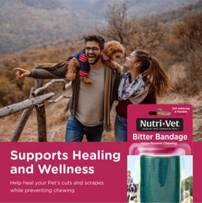 Image showing  Bitter Pet Bandage for Dogs, 3 in.