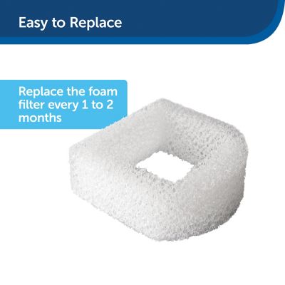 Image showing  Drinkwell Fountains Replacement Foam Filters, 2 pk.