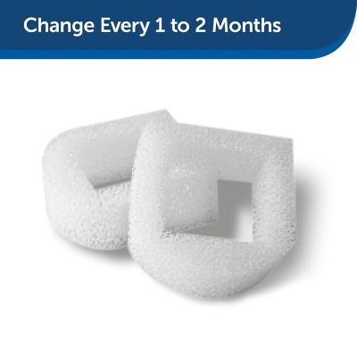 Image showing  Drinkwell Fountains Replacement Foam Filters, 2 pk.