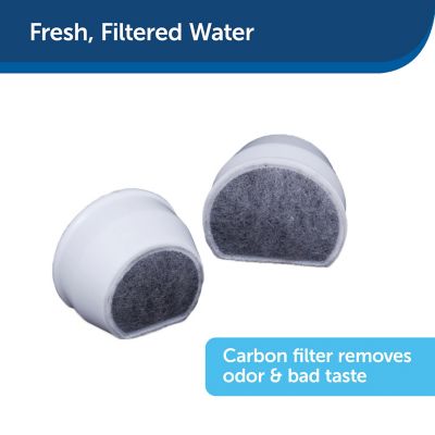 Image showing  Drinkwell Pet Drinking Fountain Replacement Carbon Filters, 4-Pack