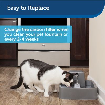 Image showing  Drinkwell Pet Drinking Fountain Replacement Carbon Filters, 4-Pack