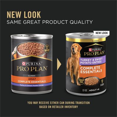 Image showing  Complete Essentials Classic Turkey and Sweet Potato Entree Wet Dog Food, 13 oz.