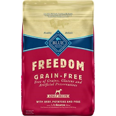 Blue Buffalo Freedom Adult Grain-Free Beef, Potato and Peas Recipe Dry Dog Food