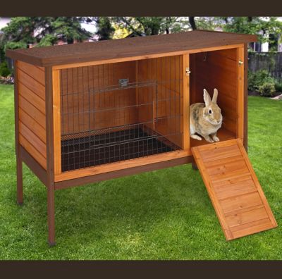 Image showing  Premium+ Rabbit Hutch, Large