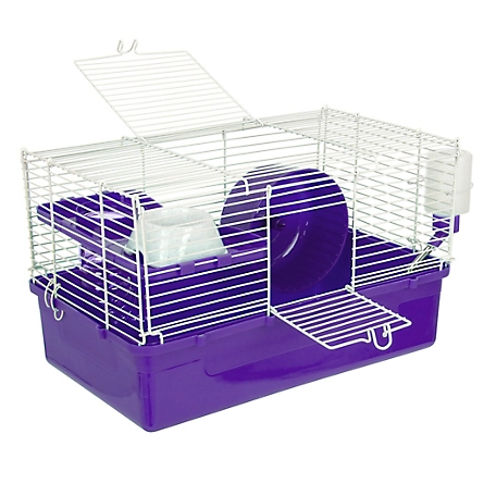 Ware Manufacturing Home Sweet Home 1-Story Hamster Cage, 15.5 in. x 9.5 in.