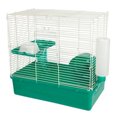 Image showing  Home Sweet Home 2-Story Hamster Cage, 15.5 in. x 9.5 in.