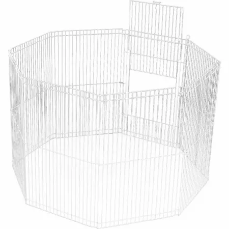 Ware Manufacturing Clean Living 8-Panel Small Animal Playpen 43-in x 43-in Small Pet Cages