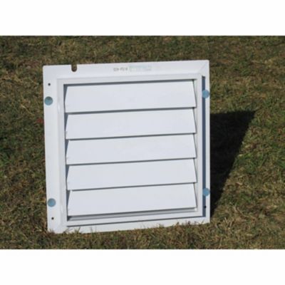 Image showing  RSI General Purpose Greenhouse and Small Building Exhaust Fan System, White, RSI-16EF