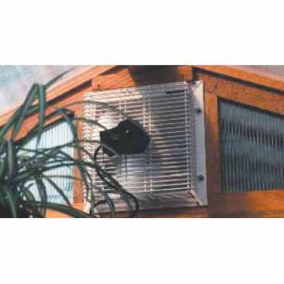 Image showing 6 th Riverstone RSI General Purpose Greenhouse and Small Building Exhaust Fan System, White, RSI-16EF